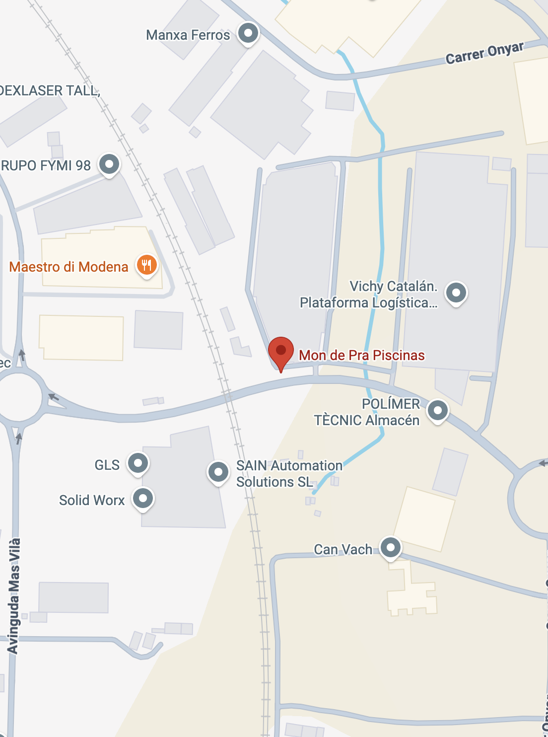 Mapa de distribuidores